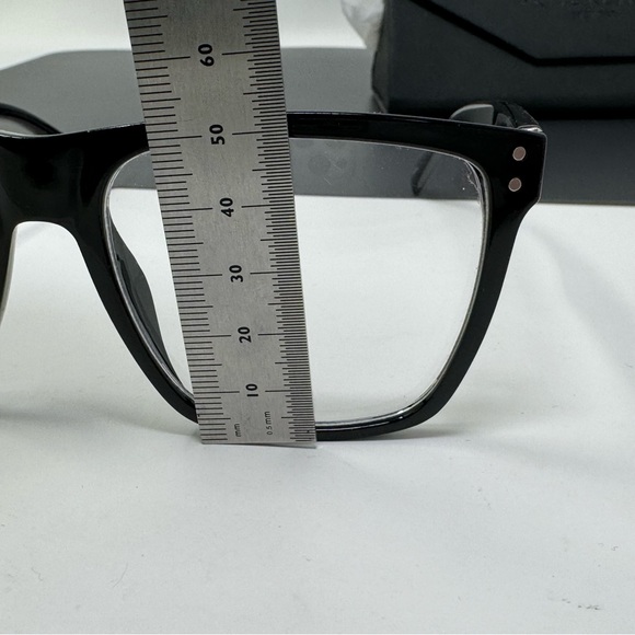 Prive Revaux Eyeglasses Frames Black Handcrafted The MLK 56-16-141 Wide Lenses - Picture 2 of 14